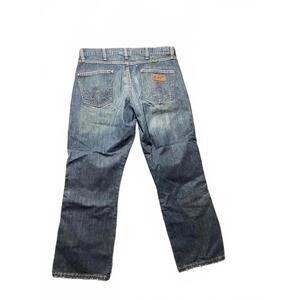 Wrangler Men’s Jeans 34x30 Dark Wash Straight Leg Classic Fit Western Denim